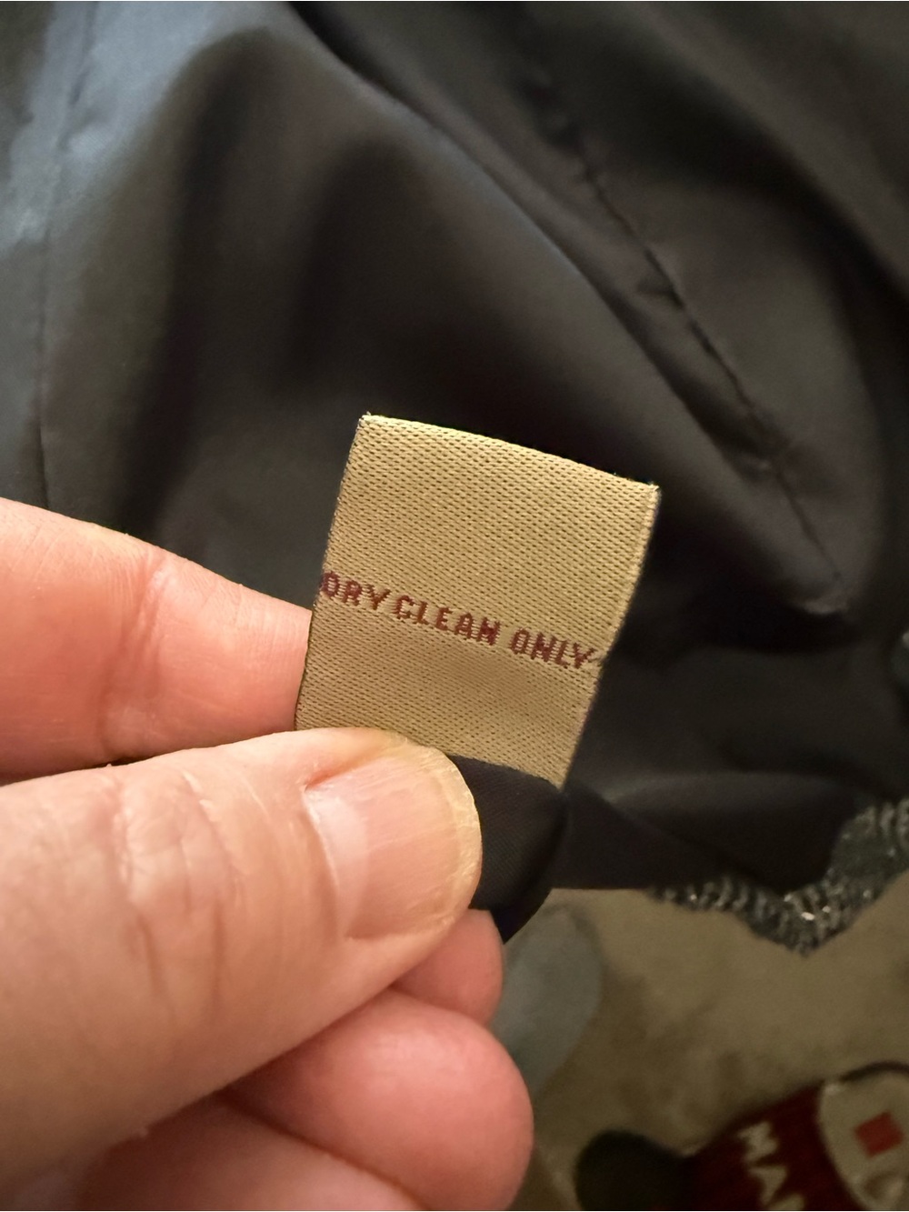 Ashley By 26 International Gray Herringbone Double-Breasted Peacoat - Picture 4 of 6